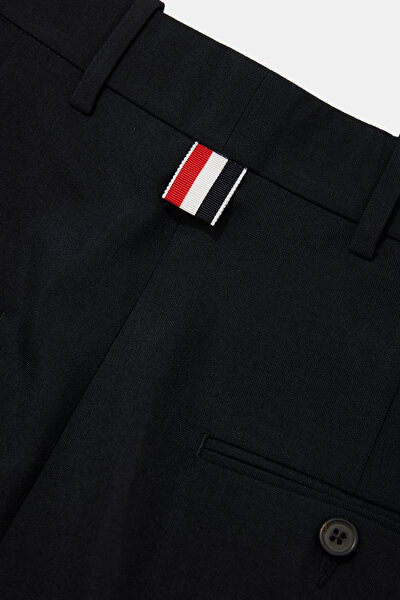 BLACK STRAIGHT CUT TROUSERS 4