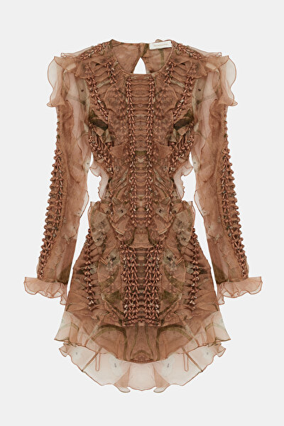 DRIED ROSE MINI DRESS 3