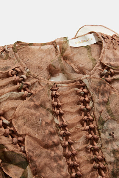 DRIED ROSE MINI DRESS 5