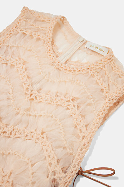 CREAM MAXI DRESS 3