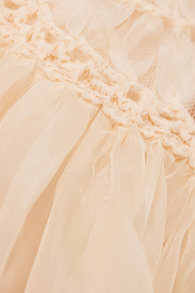CREAM MAXI DRESS 4