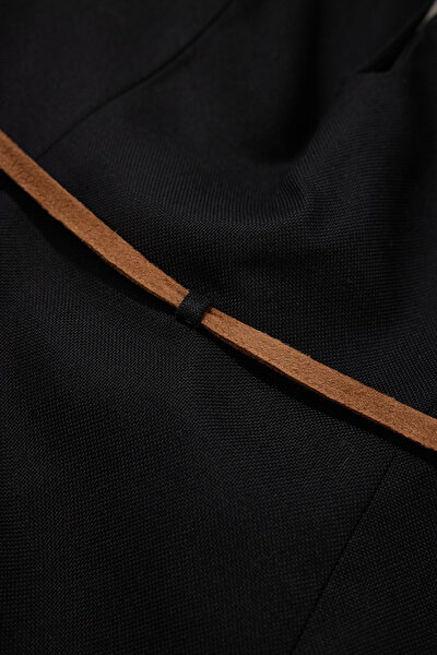 BLACK MIDI DRESS 4