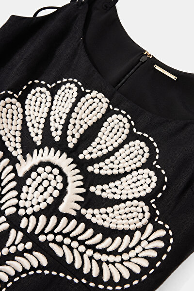WHİTE MİDİ DRESS 3