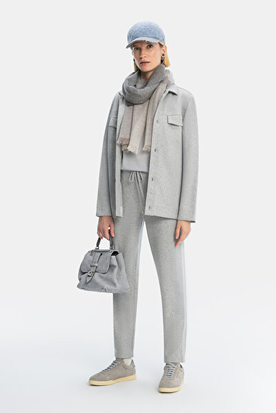 LIGHT GREY SUEDE SHOE 4