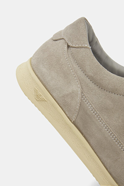 LIGHT GREY SUEDE SHOE 5