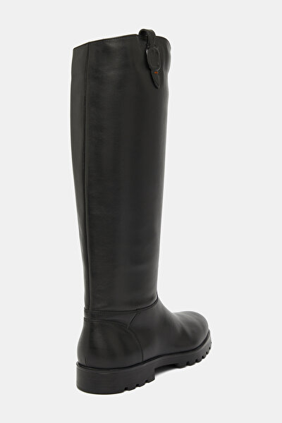 SİYAH DERİ ÇİZME 3