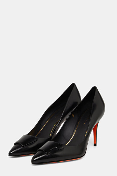 BLACK LEATHER SHOES 3