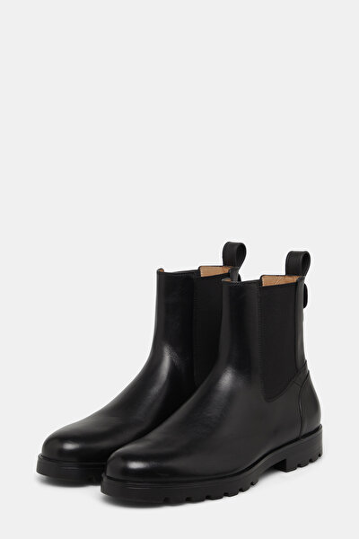 BLACK LEATHER BOOT 3