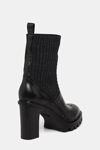 BLACK LEATHER BOOT 3