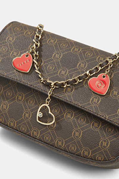 BEIGE MONOGRAM BAG 5