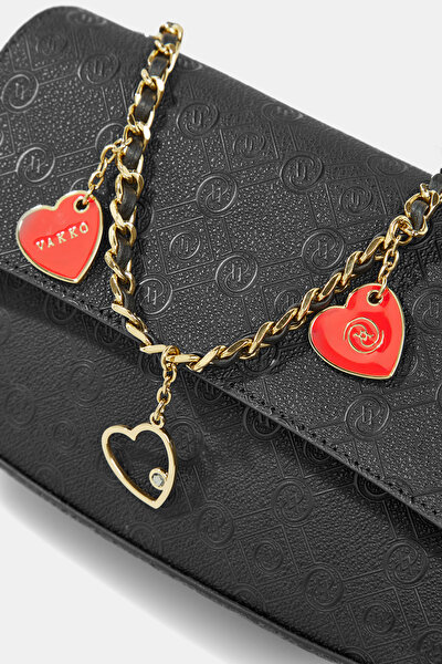 BLACK MONOGRAM BAG 5