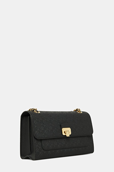 BLACK MONOGRAM BAG 3