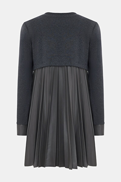 ANTHRACITE LONG SLEEVE DRESS 8
