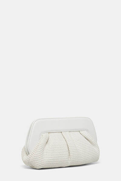 WHITE WICKER BAG 3