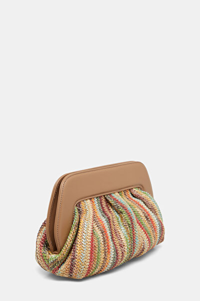 MULTICOLOR WICKER BAG 3