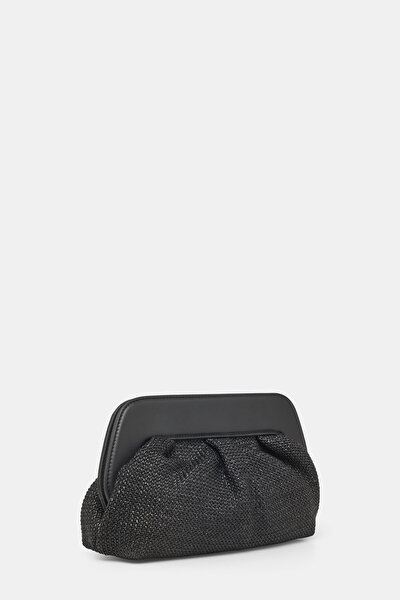BLACK WICKER BAG 3
