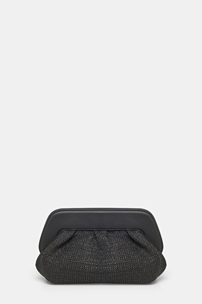 BLACK WICKER BAG 4