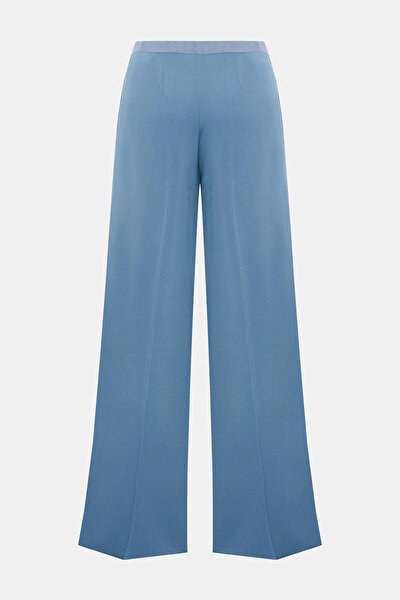 BLUE WIDE LEG TROUSERS 5