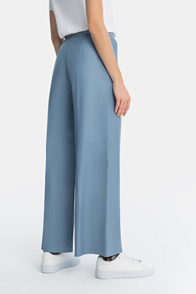 BLUE STRAIGHT CUT TROUSERS 3