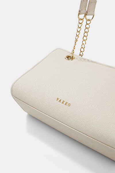 ECRU MONOGRAM BAG 4