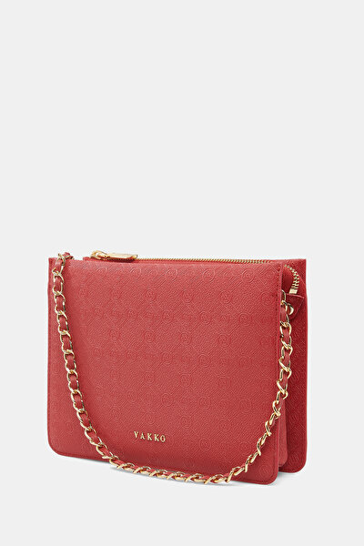 KIRMIZI MONOGRAM ÇANTA 5