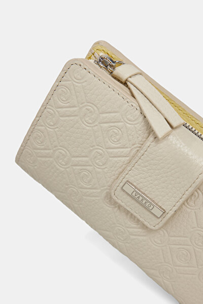 YELLOW MONOGRAM LEATHER WALLET 5