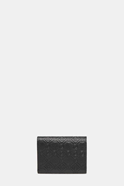 TAN MONOGRAM LEATHER WALLET 3