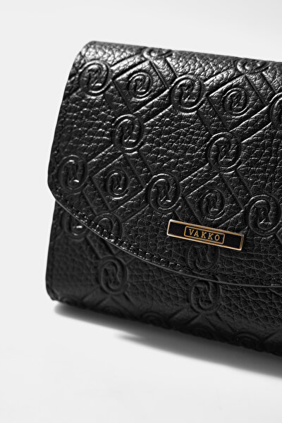 TAN MONOGRAM LEATHER WALLET 5