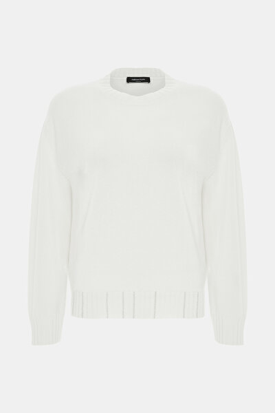 ECRU BASIC / ROUND NECKLINE TRICOT 5