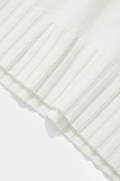 ECRU BASIC / ROUND NECKLINE TRICOT 9