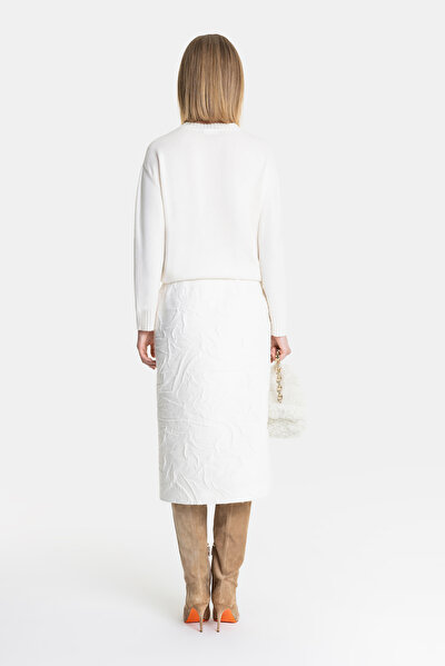 ECRU BASIC / ROUND NECKLINE TRICOT 4
