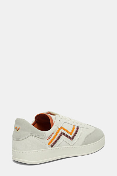 EKRU DERİ SNEAKER 3