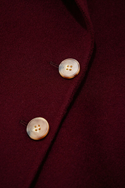 MAROON REEFER JACKET 4