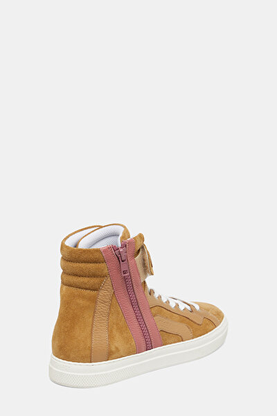 PINK SUEDE SNEAKER KADIN 3