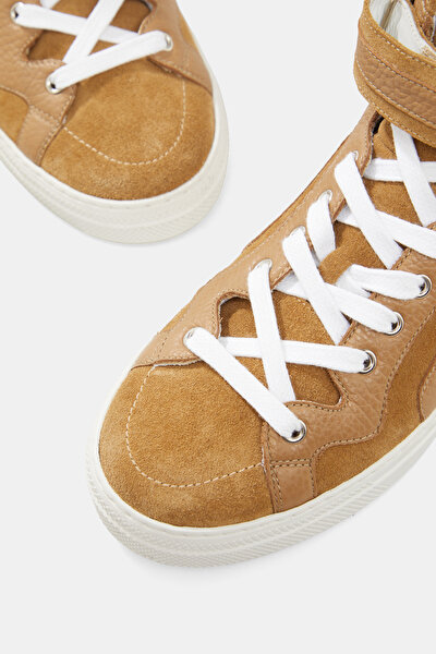 PINK SUEDE SNEAKER KADIN 4