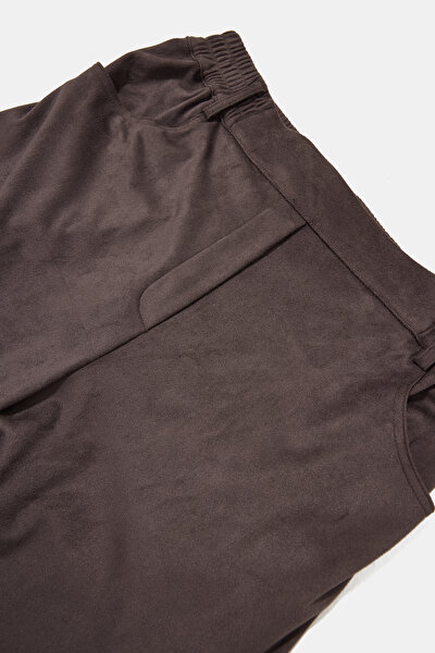 KAHVE BOL KESİM PANTOLON 8