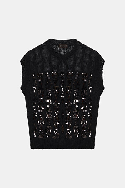 BLACK BASIC / ROUND NECKLINE 8