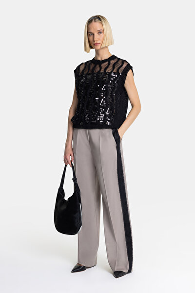 BLACK BASIC / ROUND NECKLINE 5