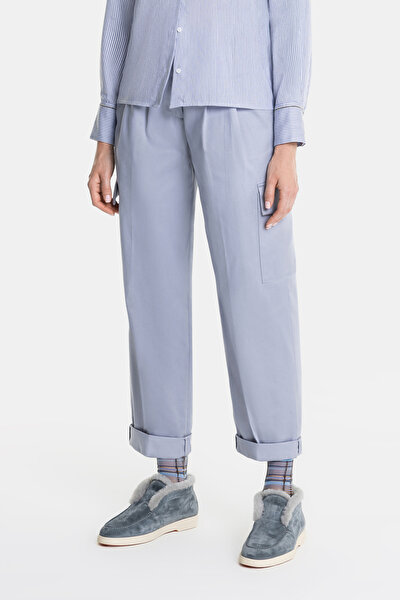 LILAC STRAIGHT CUT TROUSERS 3