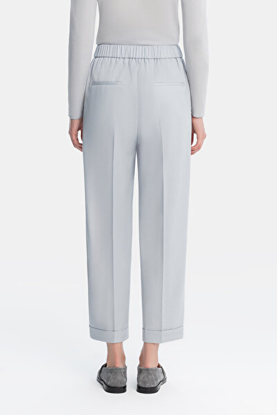 GRİ DÜZ KESİM PANTOLON 4