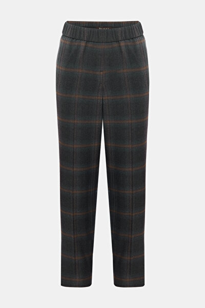 BROWN STRAIGHT CUT TROUSERS 4
