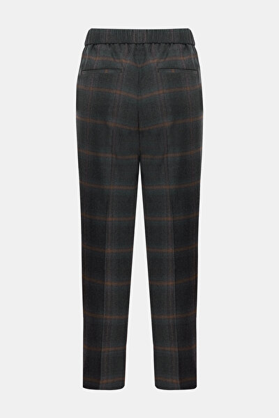 BROWN STRAIGHT CUT TROUSERS 5