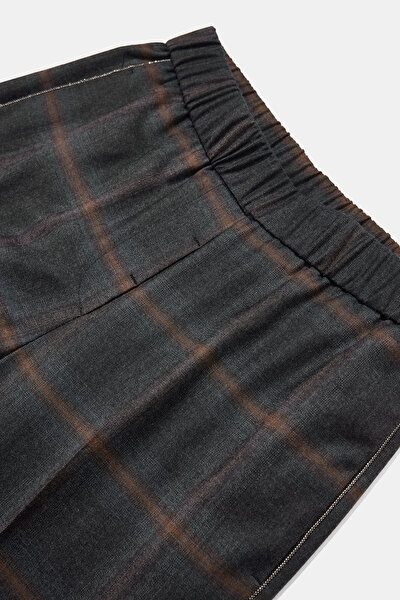 BROWN STRAIGHT CUT TROUSERS 8