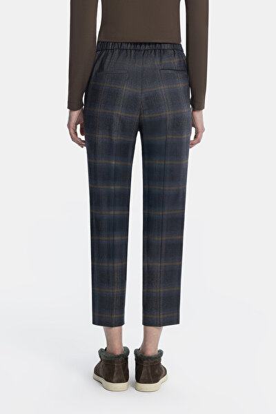 BROWN STRAIGHT CUT TROUSERS 3