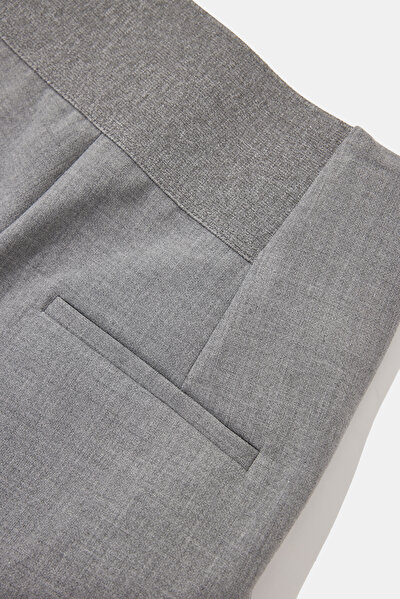 GRİ DAR PAÇA PANTOLON 9