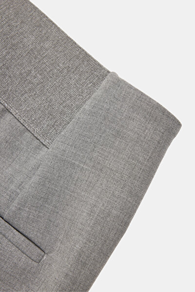 GRİ DAR PAÇA PANTOLON 9