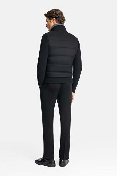 BLACK WOOL COAT 3