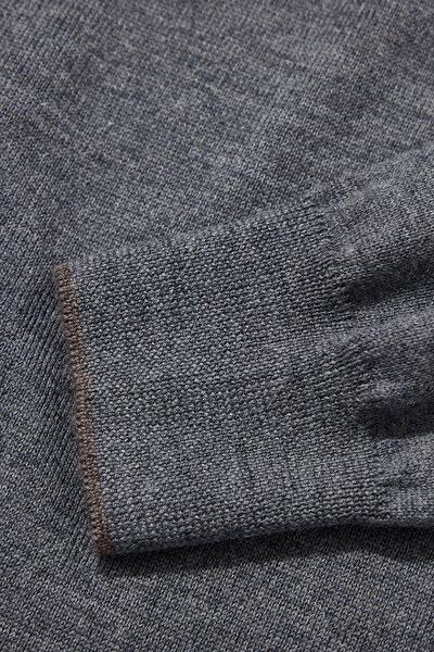 GREY BASIC / ROUND NECKLINE TRICOT 9