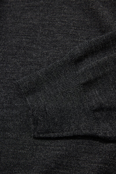 SMOKED BASIC / ROUND NECKLINE TRICOT 4