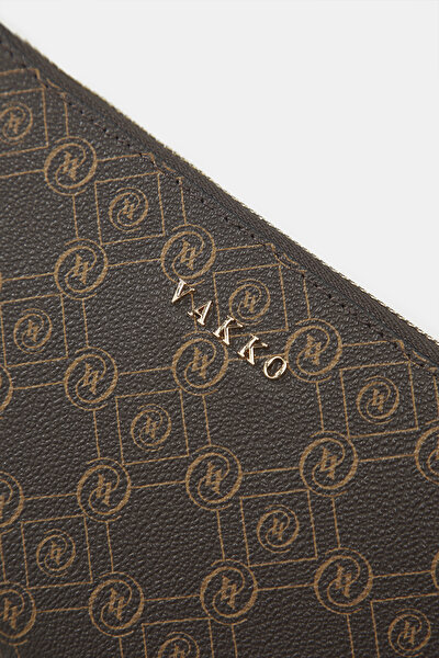 BEIGE MONOGRAM WALLET 5